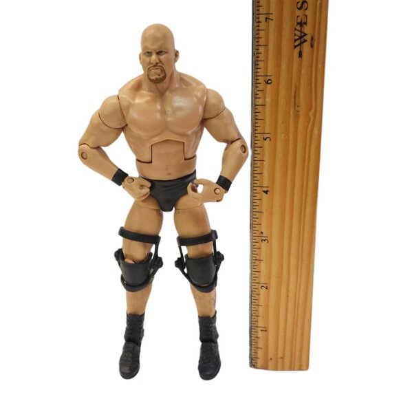 WWE Stone Cold Steve Austin Action Figure Wrestling 7" Wrestler 2011 Mattel - Picture 11 of 11